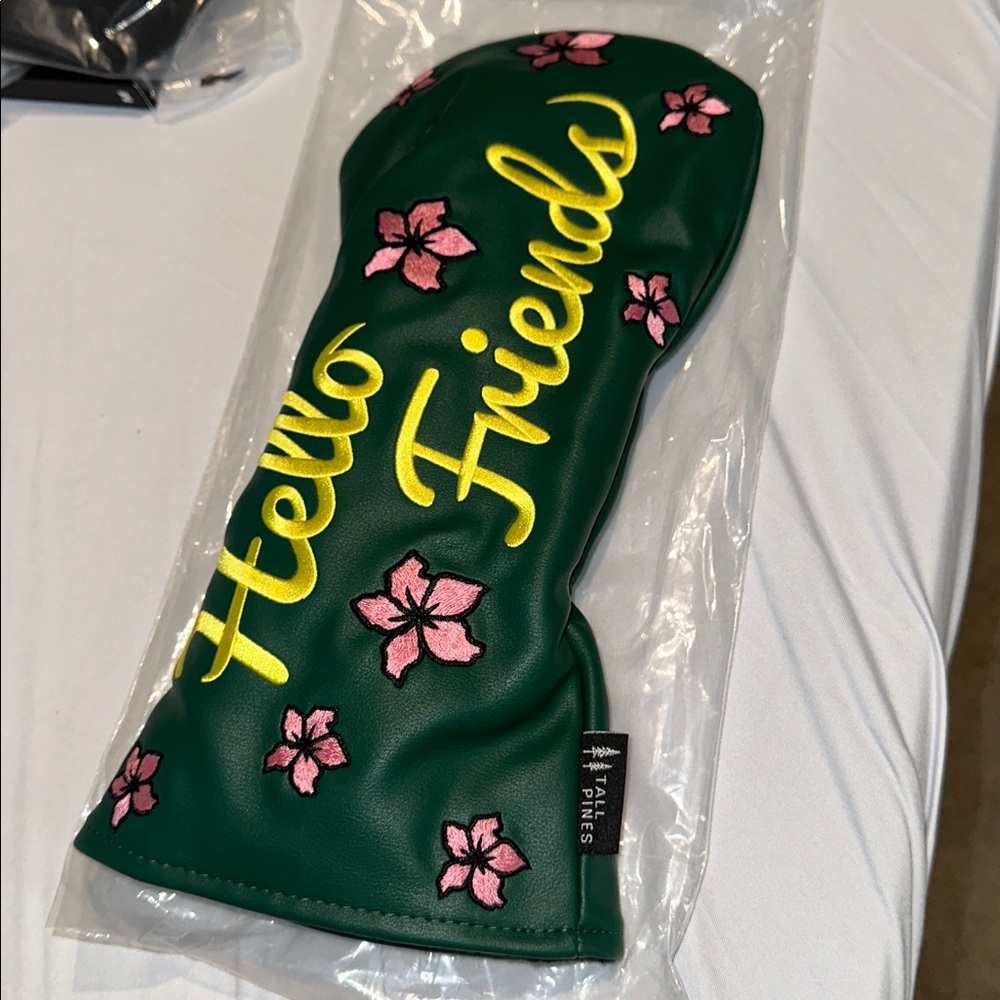 Hello Friends Golf Club Driver Headcover by Tall Pines